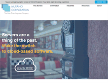 Tablet Screenshot of muranocorp.com
